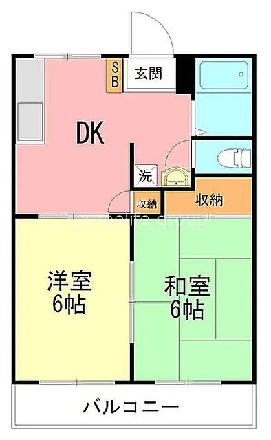 大和市下和田のアパート