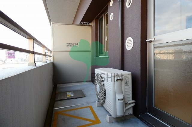 エンブレイス博多駅南のバルコニー