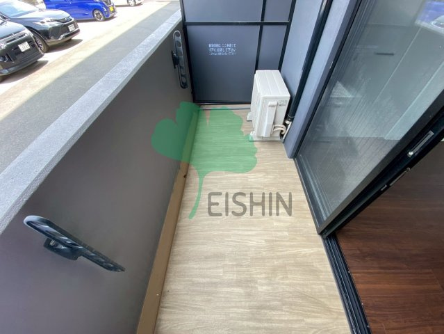 リブラ井尻のバルコニー|日当たりの良いバルコニーです！