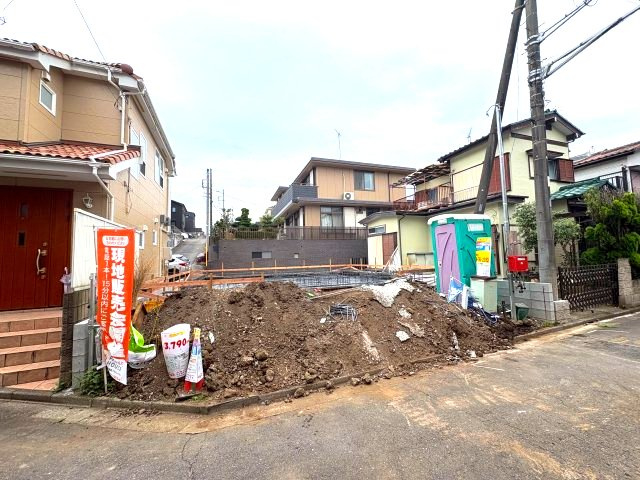 《仲介手数料半額》川越市仙波町　第3の前面道路含む現地写真