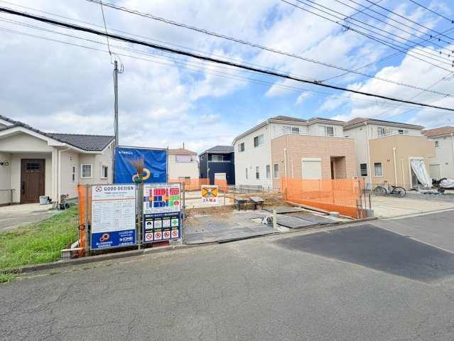 川越市川鶴2丁目　新築分譲　東武東上線『鶴ヶ島駅』徒歩34分　【川越西小学区】の前面道路含む現地写真