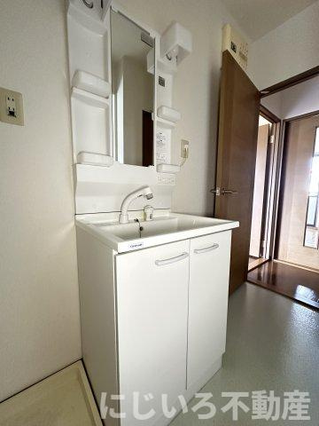 クレールメゾンAの洗面所