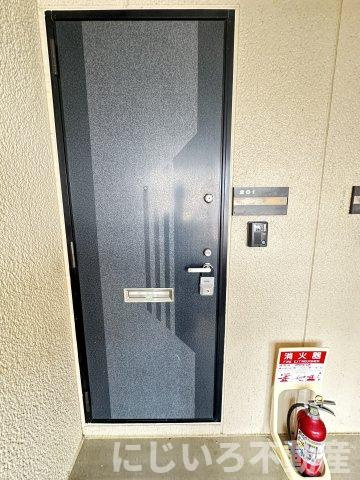 クレールメゾンAの玄関