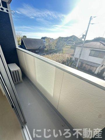 ハピネス宮倉のバルコニー