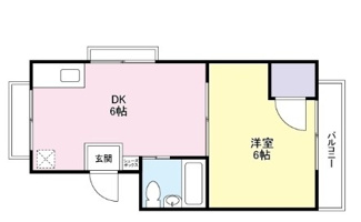【間取り】 | ニュー堀マンションＣ棟 | 間取りです。