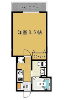 【間取り】 | ウェルスクエア蒲田 | 間取りです。