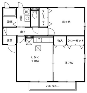 【間取り】 | セジュール赤嶺　ボナール（ＤＷ） | セジュール赤嶺　ボナール（ＤＷ）★那覇市字宇栄原エリア