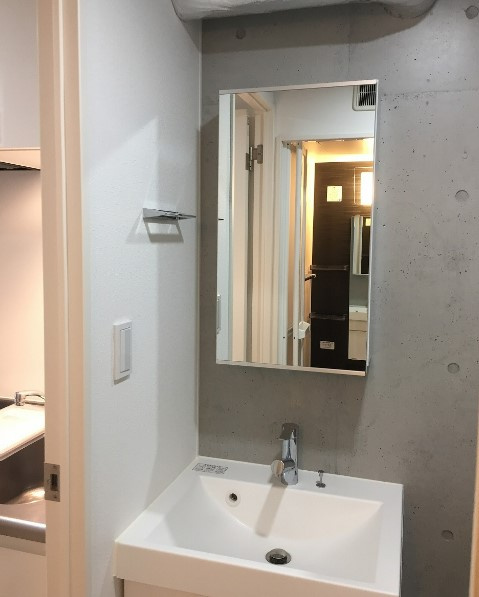 COCOFLAT田端Ⅱの独立洗面台