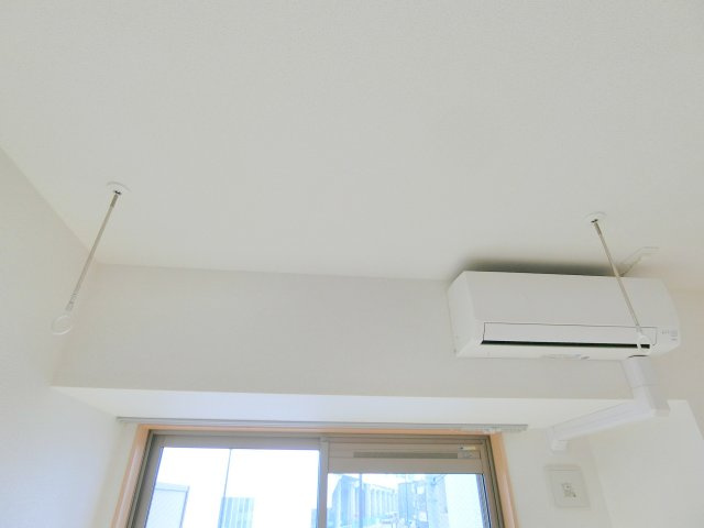 ベルガモット梅屋敷の設備|エアコン　室内物干し