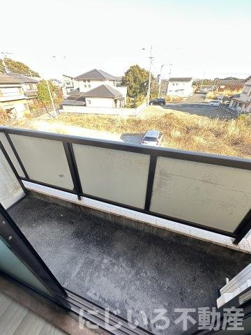 ハイツマーチⅡのバルコニー