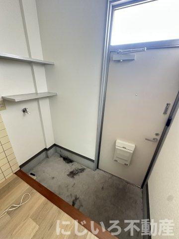 ハイツマーチⅡの玄関