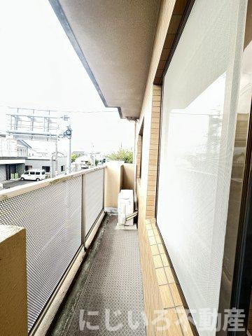 コーポかねきよのバルコニー