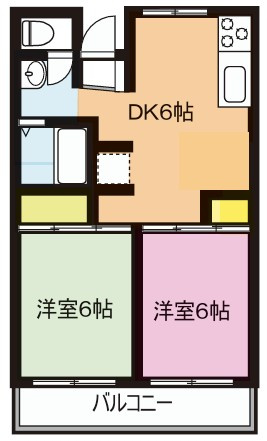 ハウスシイダの間取り
