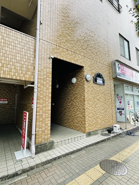 パティオのエントランス