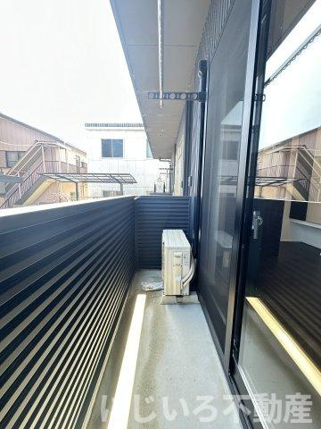 サニースクエア宝田のバルコニー