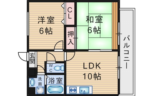 エメラルドヴィラの間取り