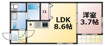 【間取り】 | ハーモニーテラス中川西Ⅱ　仲介手数料無料