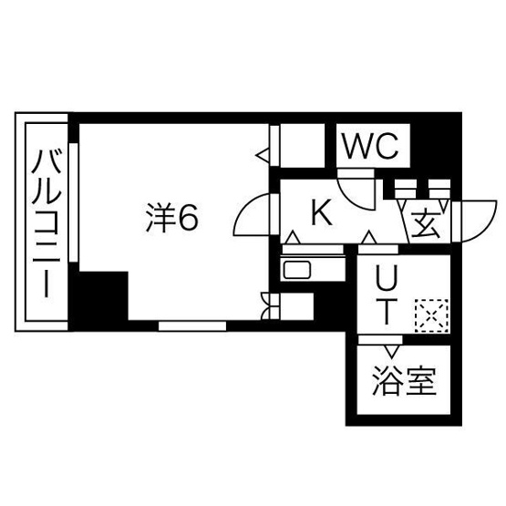 【間取り】 | エスポワールマンション天神南