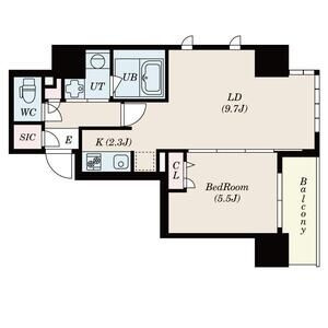 S-RESIDENCE神戸元町の間取り