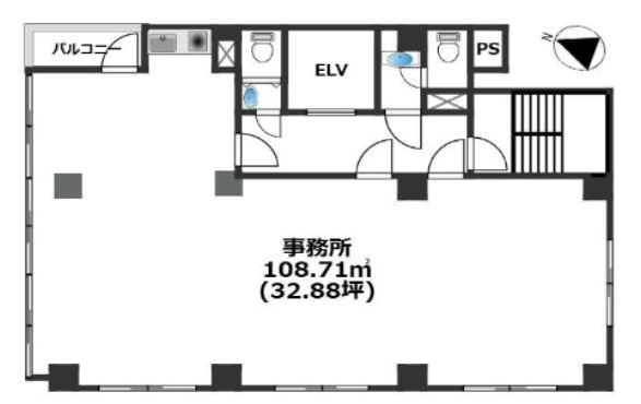 ＫＵＳ茅場町（茅場町長岡ビル）の間取り