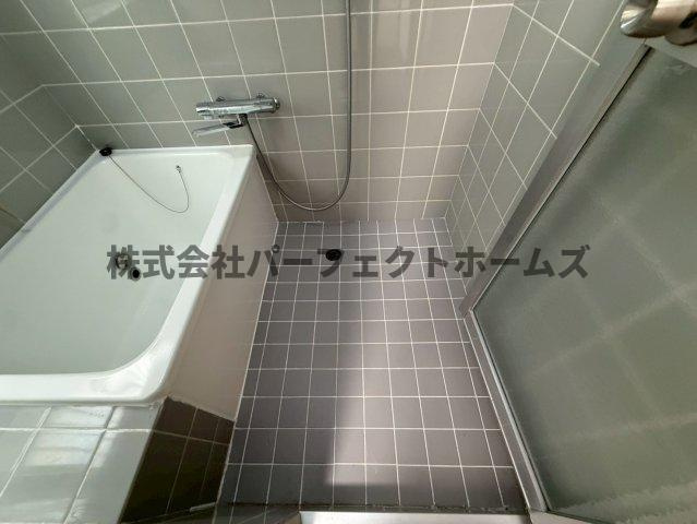 高柳2丁目戸建　賃貸の浴室|コンパクトで使いやすいお風呂です