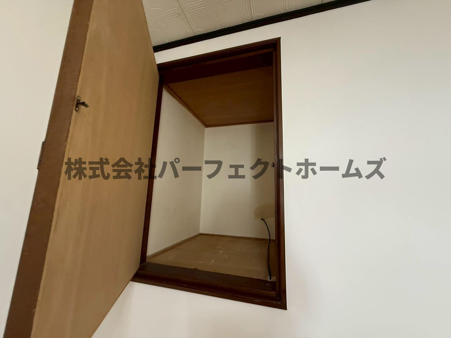 高柳2丁目戸建　賃貸の収納|たっぷりとした収納スペースです