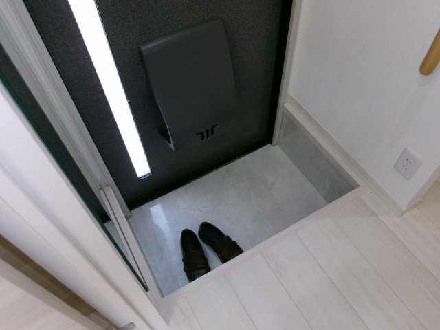 ラフォーレ白樺の玄関