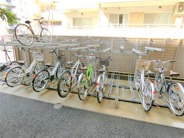 スカイコート蒲田壱番館のその他共用部分|ラック式駐輪場　空き状況等詳細はお問合せください。