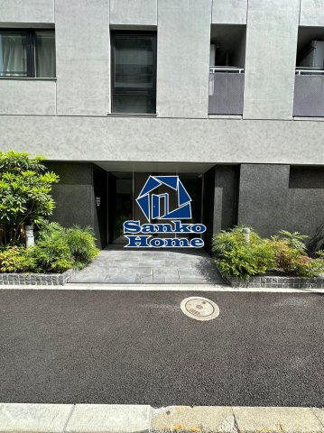 バウスフラッツ日本橋浜町のエントランス