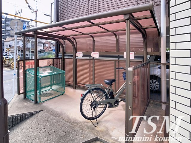 グランジュール香里のその他共用部分|敷地内駐輪場