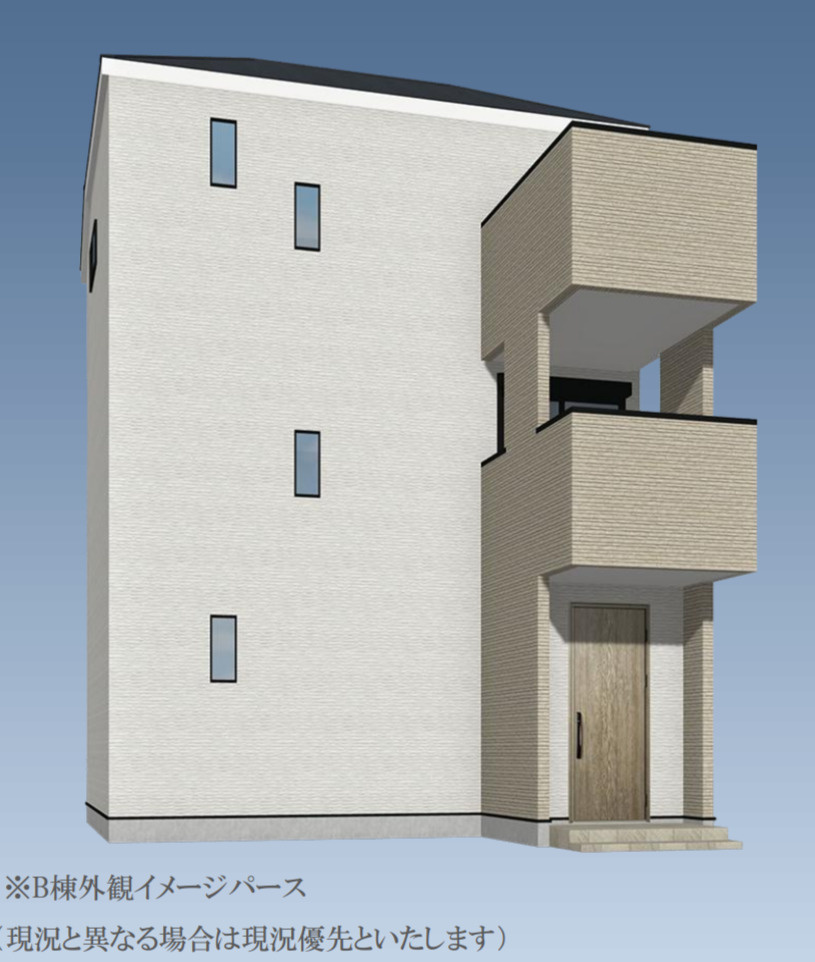 横浜市鶴見区下末吉2丁目 新築戸建て【仲介手数料半額】カースペース2台