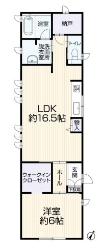 高崎市吉井町下長根　中古住宅の間取り|1SLDK！
