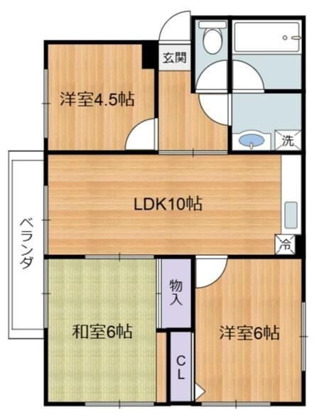フラット三輪