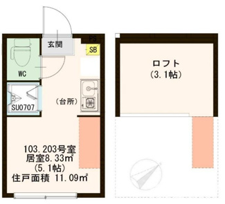 【間取り】 | ハーモニーテラス 高円寺南Ⅲ