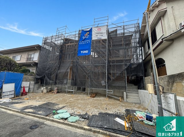■枚方市長尾台　第1期　新築一戸建ての外観|現在の進捗状況です！順調に作業進行中、完成が待ち遠しいです！詳細の間取り等、お気軽にお問い合わせください！