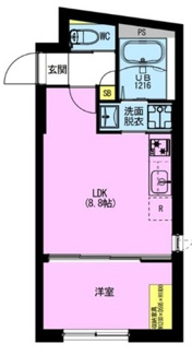 【間取り】 | ＡＤＯＲＥ　ＵＲＢＡＮ大森町A | 間取りです。