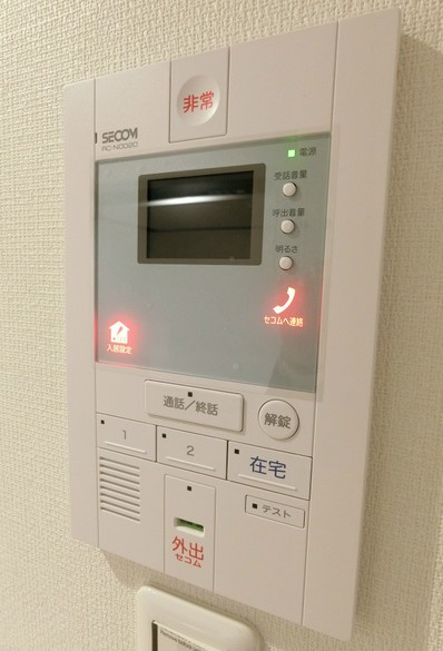 調布市八雲台１丁目の賃貸マンションのセキュリティ