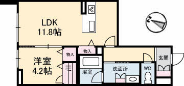 ピアヌーラ東雲の間取り