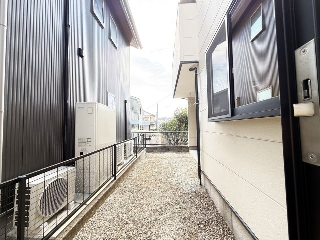 薊野東町T戸建ての庭