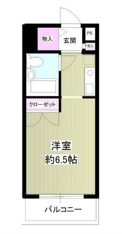 メゾン市川の間取り
