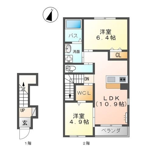プランドール．Ｋの間取り