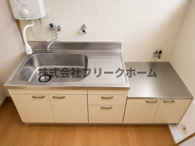 増田コーポⅢ号棟のキッチン