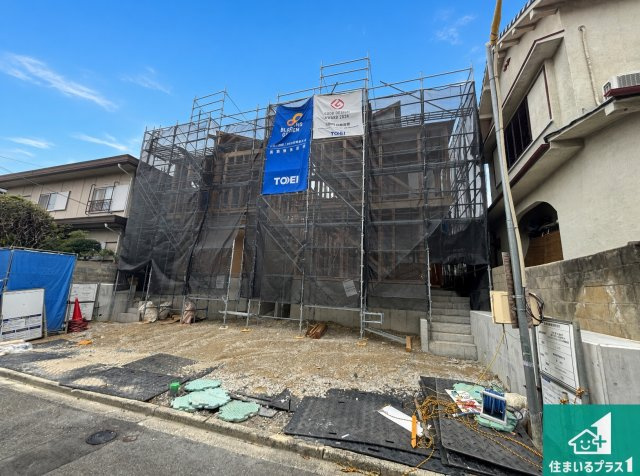 ■枚方市長尾台　第1期　新築一戸建ての外観|現在の進捗状況です！順調に作業進行中、完成が待ち遠しいです！詳細の間取り等、お気軽にお問い合わせください！