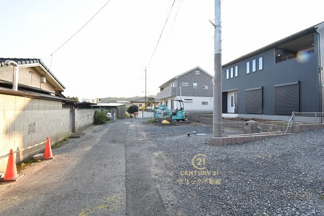 リーブルガーデン  日立市滑川本町　4期　1の前面道路含む現地写真|現地撮影（2026年8月）