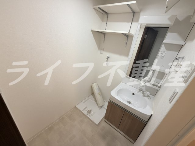 H-maizon大蓮南Ⅱの洗面所|広い洗面スペース