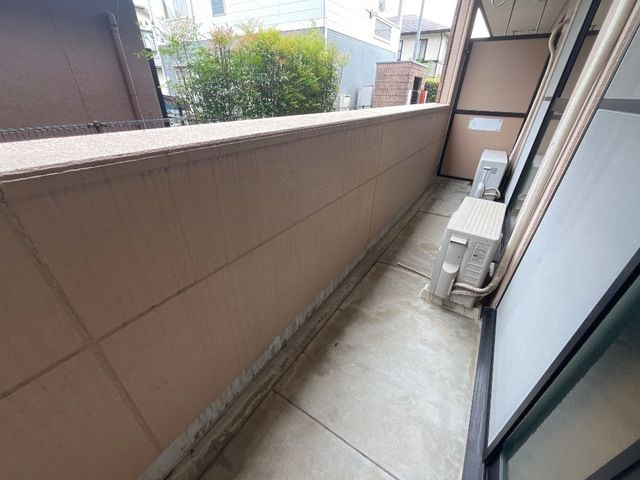 グリーンヒル壱番館のバルコニー