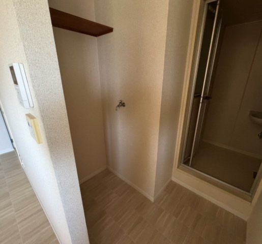 旭が丘ハイツの設備|洗濯機置き場