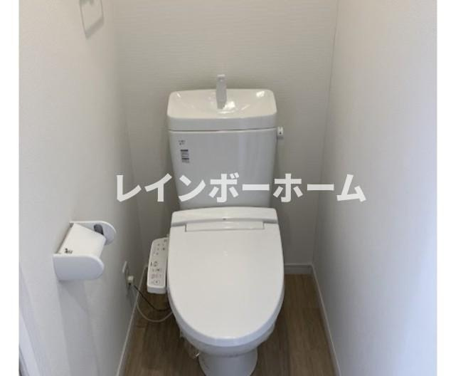 レオ伍捨壱番館のトイレ