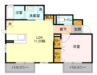 【間取り】 | ディアコートSHINO　Ⅲ | 間取りです。