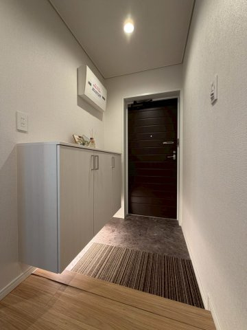 ライオンズマンション山鼻13条の玄関